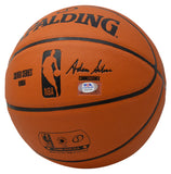 Jerry West Signed Lakers Spalding Replica Basketball HOF In Black PSA/DNA