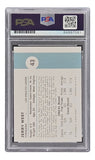 Jerry West Signed Lakers Reprint 1961 Fleer Rookie Card #43 PSA/DNA 10 - Sports Integrity
