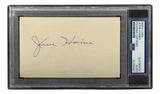 Jesse Haines Signed Index Card St. Louis Cardinals PSA/DNA