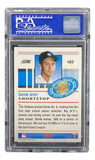 Derek Jeter Slabbed New York Yankees 1993 Score #489 Rookie Card PSA/DNA NM-MT 8