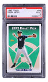 Derek Jeter Slabbed New York Yankees 1993 Topps #98 Rookie Card PSA Mint 9