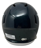 Jihaad Campbell Signed Philadelphia Eagles Full Size Replica Speed Helmet BAS