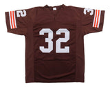 Jim Brown Cleveland Signed Brown Football Jersey JSA