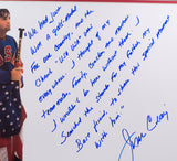 Jim Craig Signed Framed 16x20 Team USA Story Photo Steiner Hologram