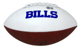 Jim Kelly Signed Buffalo Bills Logo Football BAS ITP - Sports Integrity