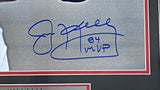 Jim Kelly Signed Framed 16x20 USFL Houston Gamblers Photo 84 MVP Steiner Sports Sports Integrity
