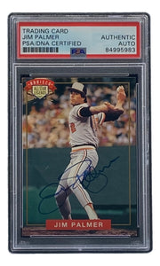 Jim Palmer Signed Orioles 1994 Nabisco All-Star Legends Trading Card PSA/DNA Sports Integrity