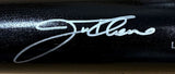 Jim Thome Cleveland Indians Signed Black Louisville Slugger Bat BAS