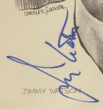Jim Watson Signed 8x10 Philadelphia Flyers Photo JSA AL44192 Sports Integrity