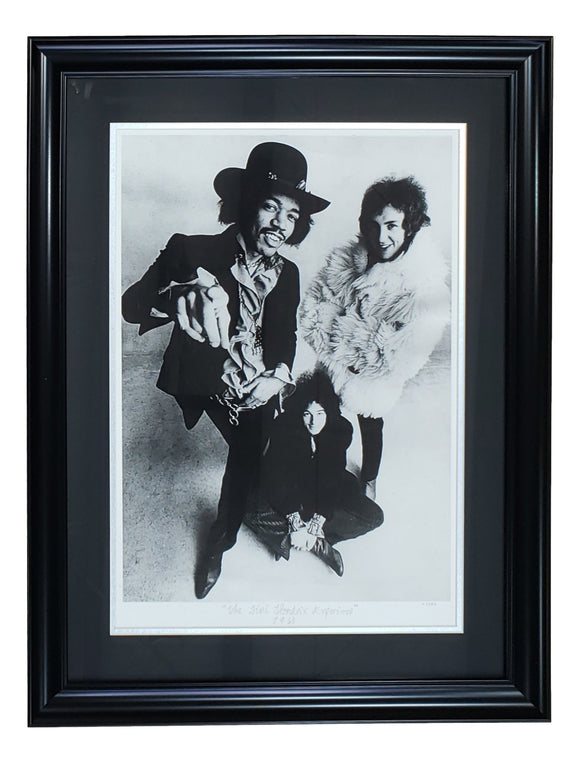 Jimi Hendrix Framed 16x23 The Jimi Hendrix Experience Hulton Archive Giclee Sports Integrity
