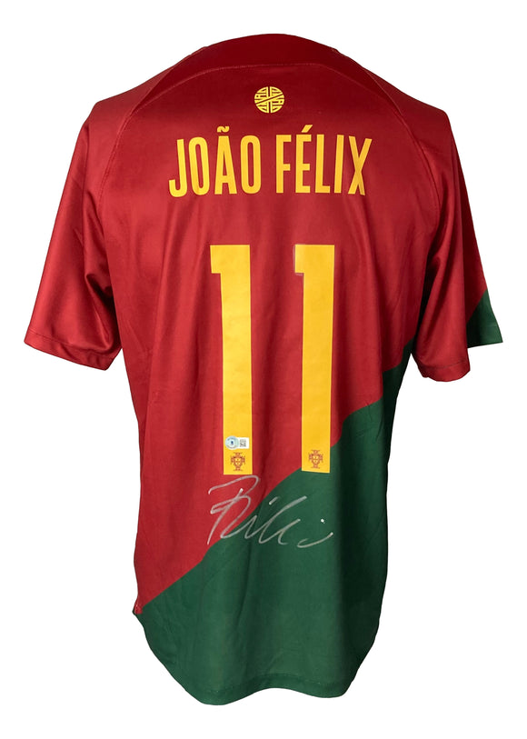 Joao Felix Signed Portugal Home Nike Soccer Jersey BAS