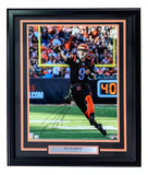 Joe Burrow Signed Framed 16x20 Cincinnati Bengals Throw On Run Photo Fanatics