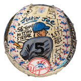 Joe DiMaggio Yankees Signed Fazzino Hand Painted Baseball BAS+PSA+Fanatics - Sports Integrity