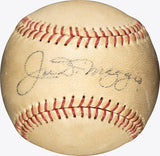Joe DiMaggio New York Yankees Signed Vintage Babe Ruth League Baseball PSA/DNA