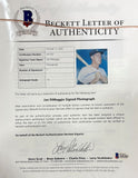 Joe DiMaggio Signed Framed 16x20 New York Yankees Photo PSA/DNA+BAS LOA Auto 10