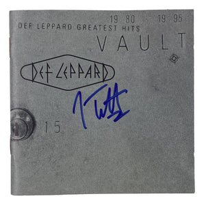 Joe Elliott Signed Def Leppard Greatest Hits CD Booklet JSA ITP