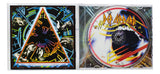 Joe Elliott Signed Def Leppard Hysteria CD Booklet JSA ITP