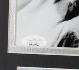 Joe Elliott Signed Framed 8x10 Black And White Def Leppard Photo JSA ITP Sports Integrity