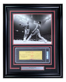 Joe Frazier Boxing Signed Framed Slabbed Bank Check #4622 PSA/DNA