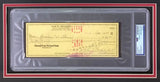 Joe Frazier Boxing Signed Framed Slabbed Bank Check #4622 PSA/DNA