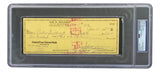 Joe Frazier Boxing Signed Slabbed Bank Check #4559 PSA/DNA