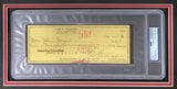 Joe Frazier Boxing Signed Framed Slabbed Bank Check #4612 PSA/DNA - Sports Integrity