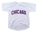 Joe Maddon Chicago Signed White Baseball Jersey 16 WS Champs BAS