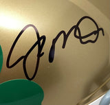 Joe Montana Signed Notre Dame Full Size Shamrock Speed Replica Helmet JSA Holo