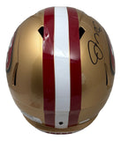 Joe Montana Signed San Francisco 49ers FS Speed Replica Helmet w/ Visor JSA