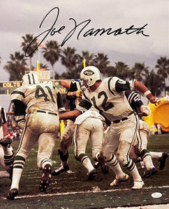 Joe Namath Signed 16x20 New York Jets Photo JSA ITP Hologram
