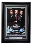Joe Pesci Signed Framed 11x17 Goodfellas Photo BAS LOA