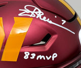 Joe Theismann Signed Washington Commanders MIDI SpeedFlex Helmet 83 MVP BAS