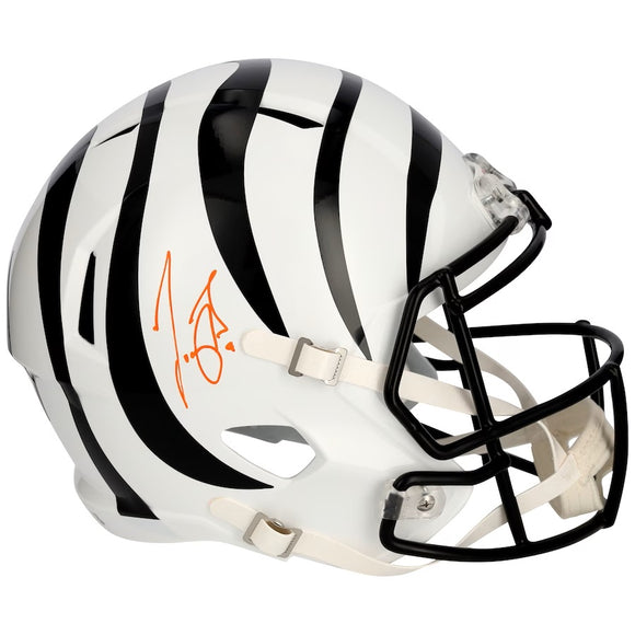 Joe Burrow Signed Cincinnati Bengals FS 2022 Alternate Replica Speed Helmet