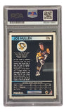 Joe Mullen Signed 1991 Pinnacle #176 Pittsburgh Penguins Hockey Card PSA/DNA Sports Integrity