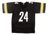 Joey Porter Jr Pittsburgh Signed Black Football Jersey JSA Hologram