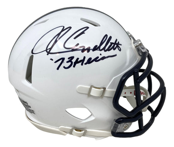 John Cappelletti Signed Penn State Mini Speed Helmet 73 Heisman JSA ITP