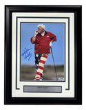 John Daly Signed In Blue Framed 8x10 PGA Golf America Photo PSA/DNA