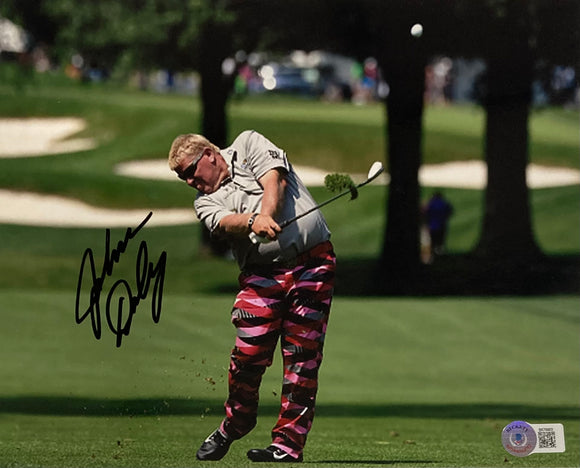 John Daly Signed 8x10 PGA Golf Swing Photo BAS Sports Integrity