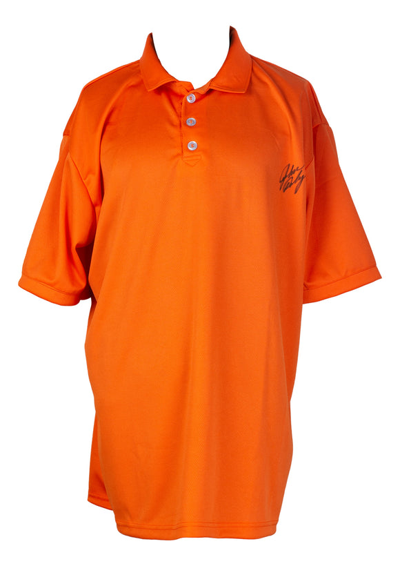 John Daly Signed Orange Polo Golf Shirt JSA ITP