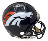 John Elway Signed Denver Broncos Full Size Authentic Helmet JSA Hologram