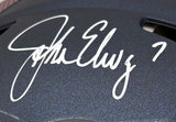 John Elway Signed Denver Broncos Full Size Authentic Speed Helmet BAS