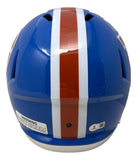 John Elway Signed Denver Broncos Full Size T/B Replica Speed Helmet BAS
