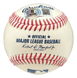 A Sports Integrity John Kruk Philadelphia Phillies Signed Official MLB Baseball with 93 NL Champs inscription and BAS authentication.