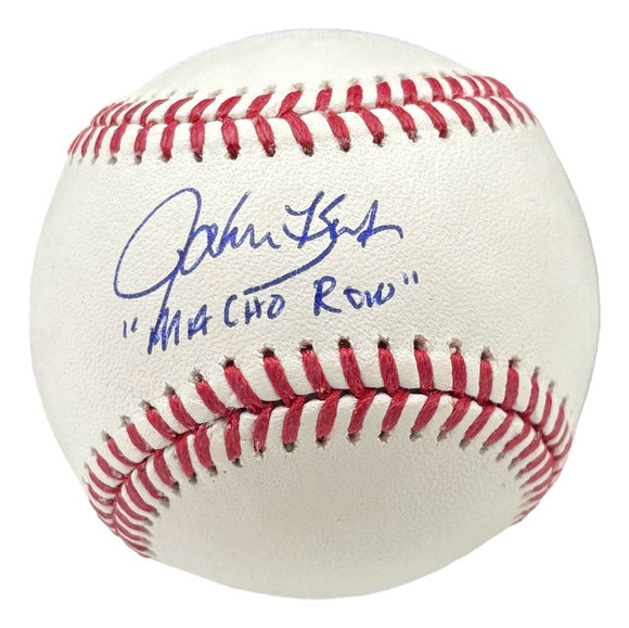 John Kruk Philadelphia Phillies Signed Official MLB Baseball Macho Row BAS