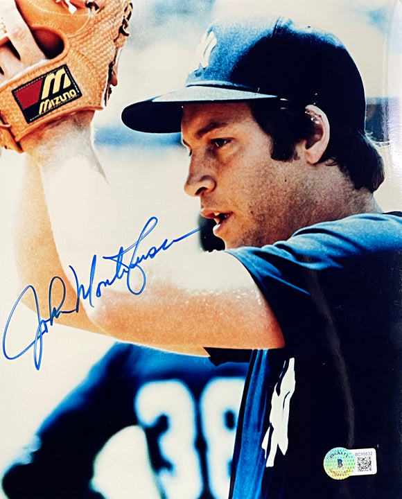 John Montefusco New York Yankees Signed 8x10 Baseball Photo BAS Sports Integrity