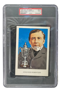 John Ross Robertson 1983 Hall Of Fame #G12 Postcard PSA/DNA Mint 9