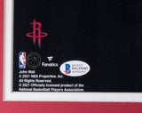 John Wall Signed Framed 16x20 Houston Rockets Photo BAS Sports Integrity