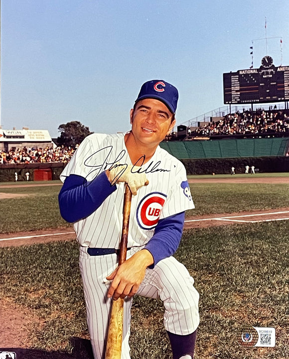 Johnny Callison Chicago Cubs Signed 8x10 Baseball Photo BAS Sports Integrity
