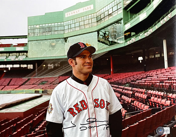 Johnny Damon Signed Boston Red Sox 11x14 Photo BAS Sports Integrity