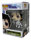 Johnny Depp Signed Edward Scissorhands Funko Pop #980 JSA QR